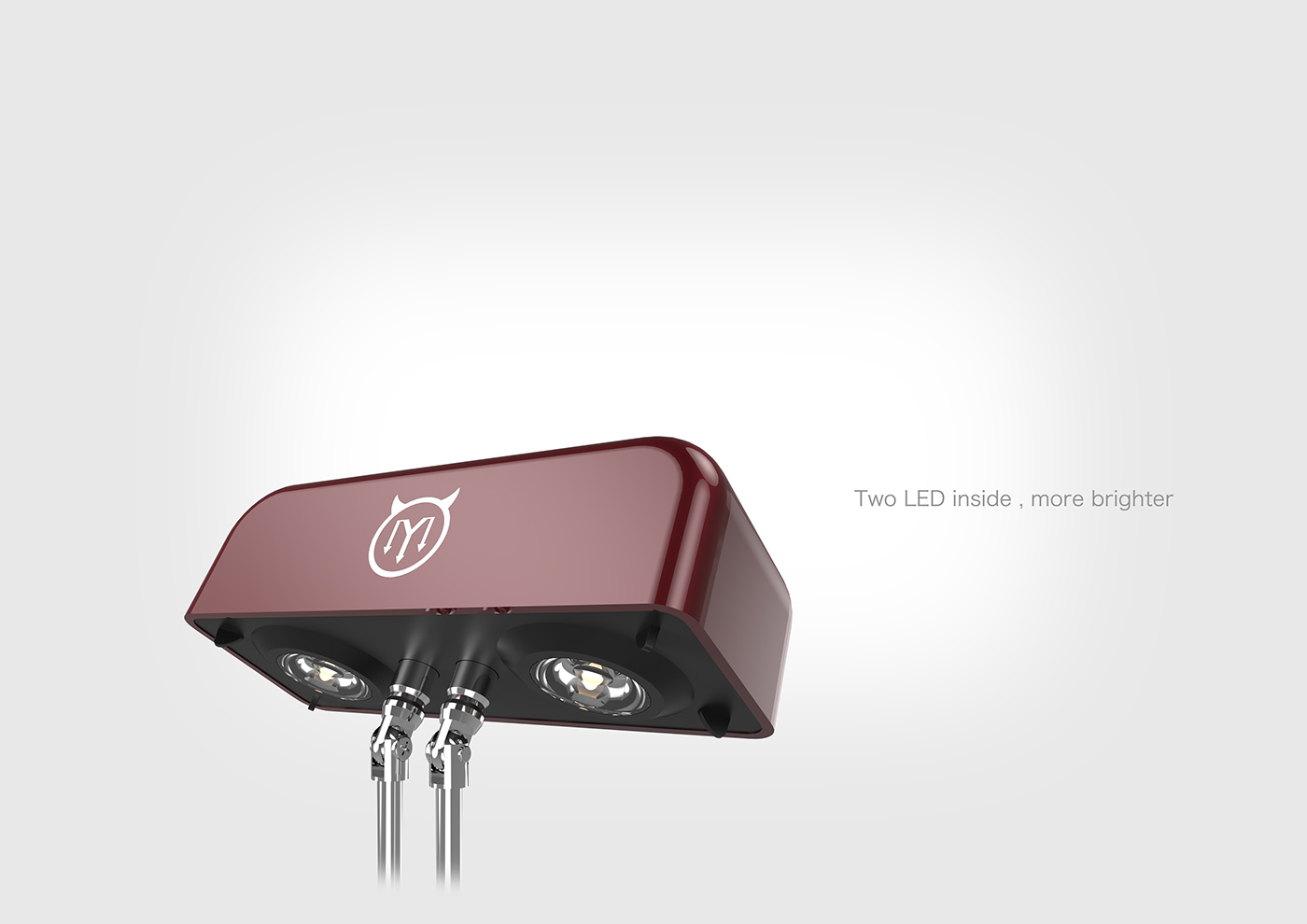 Desk lamp，portable battery，Little magic treasure，fashion，beautiful，industrial design，